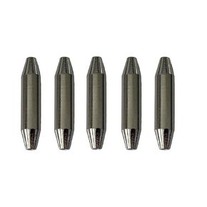 10, 30 or 100 Pack Lure Body 7/16 oz Musky/Pike Bucktail Inline Spinner Lure Parts (Nickel - 10 Pack)