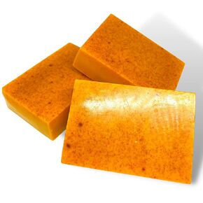 Turmeric and Kojic Skin Brightening Soap All Natural Gentle Cleanser for All Skin Types. Fights Acne, Reduces Dark Spots & Fades Scars. Face & Body Cleanser for Men, Women & Teens. (2 Pack)