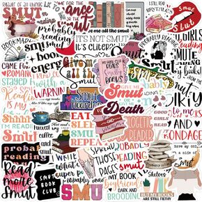 Bookish Stickers,Book Stickers for kindle,Laptop Computer Phone Water Bottle Stickers Book Lover Gift