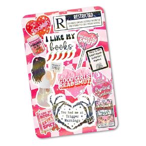 Clear Back Cover Insert for Kindle Paperwhite | Bookish Card Insert for E Reader | Cardstock Paper Insert for 11th generation 6.8" | Booktok Spicy Smut Sticker Case Insert | Smutty Romance Book Gifts