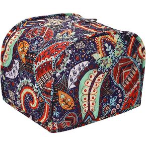 Two Slice Toaster Cover, Kitchen Small Appliance Dust Cover, Bread Toaster Oven Cloth Cover,Kitchen Broiler Organizer Bag, Nifty Broiler Appliance Organizer Bag, Big Size 11.5x8x8Inches