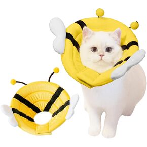 MITTENS Soft Cat Cone, Adjustable Cat Recovery Collar, Elizabethan Collar for Cats