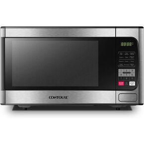 RV Built-In Microwave Oven | Stainless Steel Finish | 900W | 10 Power Levels | Easy-Clean Interior | LED Display | RV-950S