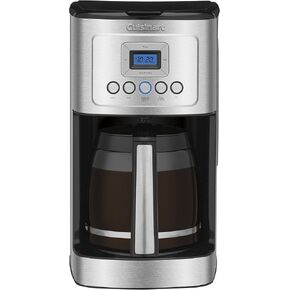 Cuisinart DCC-3200 Perfectemp Coffee Maker, 14 Cup Glass Carafe Black Stainless Steel (Renewed)