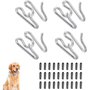 Prong Collar for Dogs, Adjustable Dog Training Pinch Collar with Quick Release Buckle for Small Medium Large Dogs (XL,Neck: 20"-23'')