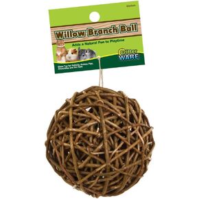Ware Manufacturing Willow Branch Ball for Small Animals - 4-inch