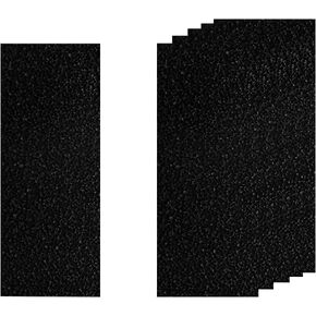 6 Pack Replacement Carbon Filter Compatible with Cat Litter Box Robot 3, 10x3.5 inches Replacement Filters for Odor Control, Fresh Scent Filter for Cat Litter Box