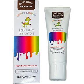 Permanent Hair Dye for Dogs and Horses, 4 oz Tube. (Pink)