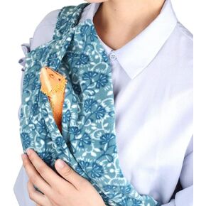 Bearded Dragon Sling Carrier, Breathable Lizard Sling Bag Adjustable Reptile Carrier Bag for Bearded Dragon Guinea Pig Hamster Gecko Ferret