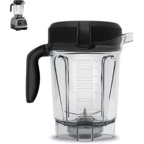 For Vitamix Blender Pitcher,64oz Low-Profile for vitamix 750 replacement container,5000 5200 6300 7500 VM0158a VM0197,fit for vitamix Blender G/Classic C/Commercial/Explorian series etc.5 YR Warranty