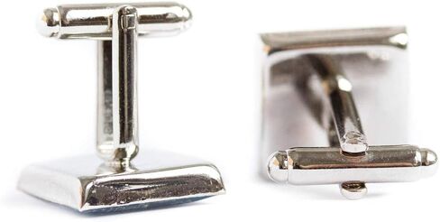 Recycled circuit board cufflinks (dark blue) in Saudi Arabia