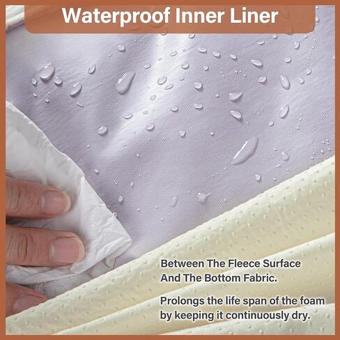 Dog Beds Large Sized Dog Couch Waterproof Dog Bed Washable Dog Pet Bed with Removable Cover & Nonskid Bottom & Waterproof Lining Large Dog Bed Sofa Anti-Slip Pet Sleeping Mat 36 x 24 x 3 Inch in Kuwait