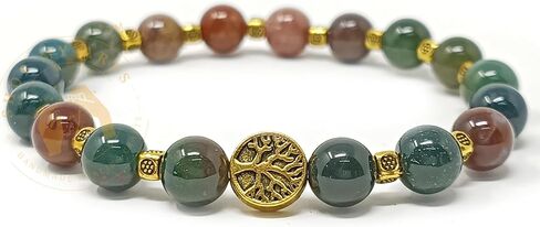 Pyrite Bracelet for Womens, Mens, Teens Gift - Pyrite Crystals and Healing Stones Mens Bracelet - 8mm Round Beaded Bracelets - Stretchy Bracelets for Chakra Protection, Meditation and Healing in Saudi Arabia