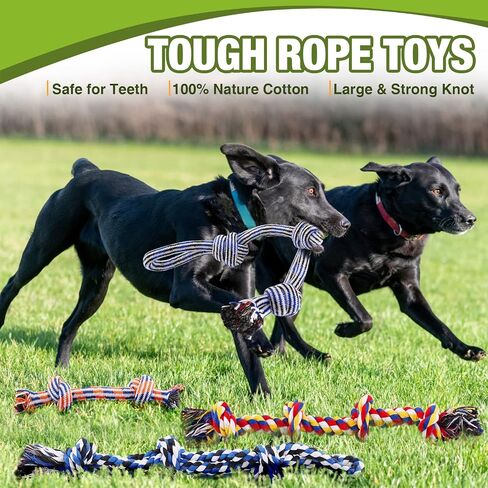 Dog Squeaky Toys Interactive Dog Toys for Aggressive Chewers Tough Rubber Chew Toys for Medium/Large Breed, Indestructible Puppy Chew Toys for Teething (Yellow) in Kuwait