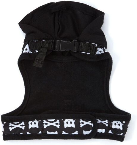 Black Kitty Skull Hoodie 5-10lb Cat Harness w/D-Ring in Saudi Arabia