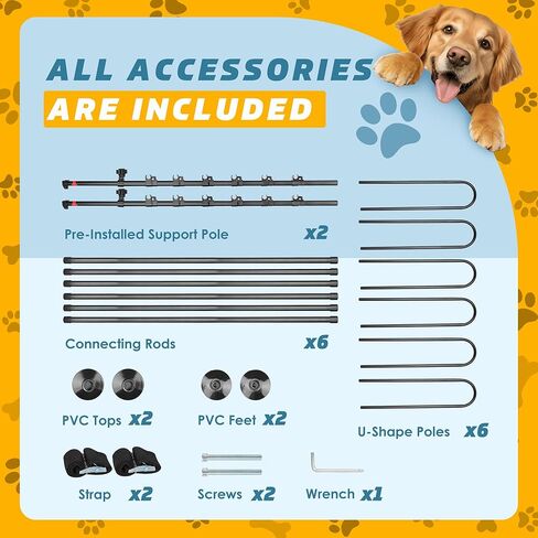 حاجز سيارة للكلاب لسيارات الدفع الرباعي، حاجز للحيوانات الأليفة في السيارة قابل للتعديل وعالمي للسيارات، حواجز سيارات للكلاب شديدة التحمل، حواجز فولاذية لحماية سيارات الكلاب، مركبات معدنية، بوابة مقسمة للحيوانات الأليفة، سهلة الإعداد in Kuwait