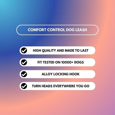 Spark Paws Premium Dog Leash & Poop Bag Set - Heavy-Duty Alloy Hook for Strong Pulling Breeds - Comfortable, Durable & Secure - 90s Retro in Saudi Arabia