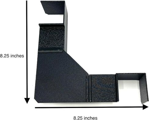 Aquarium Undergravel Fish Tunnel | Fish Hide | Fish Cave | Reptile Hide |Under Gravel Viewing Tunnel | SIZE 8.25"x 8.25" Corner Tunnel | Lifewithpets| Made in The USA in Saudi Arabia
