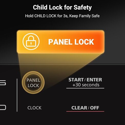 فرن ميكروويف AAOBOSI الحراري، 24 بوصة، 1.6 قدم مكعب. مجموعة أفران ميكروويف كهربائية مدمجة على الحائط مع جهاز استشعار للطهي، 10 أوضاع للطهي بقدرة 1000 وات، باب منسدل من الفولاذ المقاوم للصدأ in Kuwait