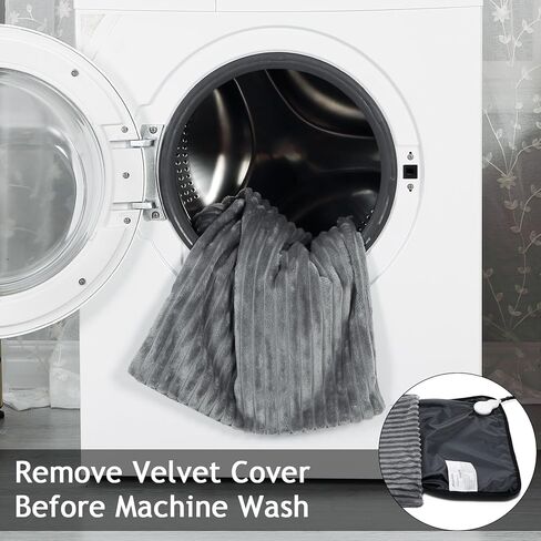 وسادة تدفئة للحيوانات الأليفة من كاروميو لكلب القطط، حصيرة سرير كهربائية مقاومة للماء للاستخدام الخارجي والداخلي مع سلك مقاوم للمضغ، درجة حرارة قابلة للتعديل مع مؤقت إيقاف تلقائي، طاقة تيار مستمر آمنة، 28 بوصة × 16 بوصة in Kuwait