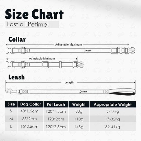 Dog Collar & Leash Set, Bark Collar for large dog leash & collar for small dogs with Adjustable Size, Water Resistance, Comfortable dog head collar, (Black, Medium) in Saudi Arabia