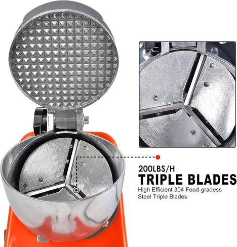 Electric Shaved Ice Machine,with Ice Pick and Scoop,3 Blades of Electric Snow Cone Machine(300W 2200r/min),Splash Proof Ice Shaver Machine,Ice Crusher Machine for Home Commercial Use (Silver) in Saudi Arabia