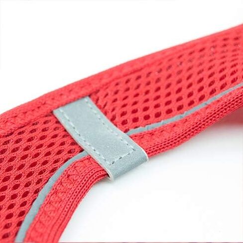 Tailpetz Dog Harness with Breathable Mesh, Reflective, Step-in, No Pull Dog Vest Harness for Small and Medium Dogs and Cats, Black, XL in Saudi Arabia