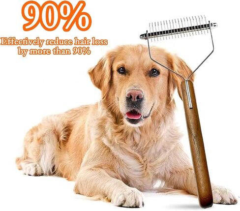 5-piece Pet Beauty Brush - Pet Hair Removal Set - Cat and Dog Hair Removal Brush - Cat and Dog Needle Comb - Used for hair removal, massage, and flea removal of long and short haired cats and dogs in Saudi Arabia