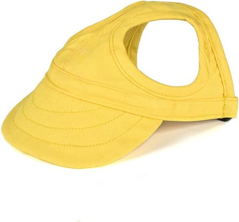 Dog Baseball Cap Pet Hats with Big Ear Holes, Adjustable Baseball Caps for Small Medium and Large Dogs, Comfortable Pet Sun Hat with Adjustable Strap for Dogs and Cats (Red, X-Large) in Saudi Arabia