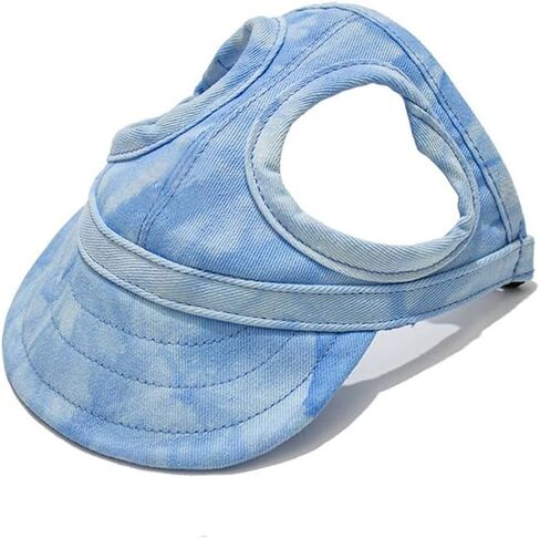 Dog Baseball Cap Pet Hats with Big Ear Holes, Adjustable Baseball Caps for Small Medium and Large Dogs, Comfortable Pet Sun Hat with Adjustable Strap for Dogs and Cats (Red, X-Large) in Saudi Arabia