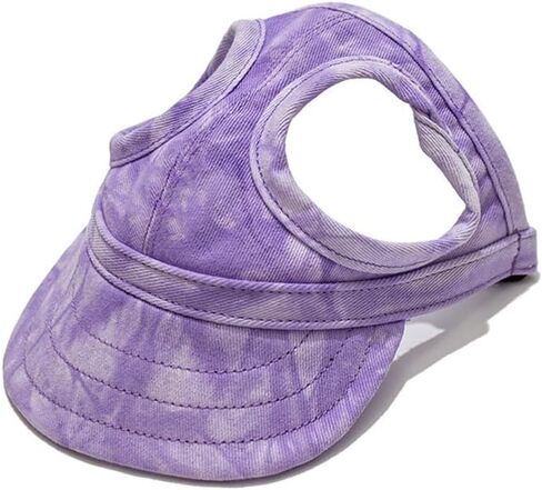 Dog Baseball Cap Pet Hats with Big Ear Holes, Adjustable Baseball Caps for Small Medium and Large Dogs, Comfortable Pet Sun Hat with Adjustable Strap for Dogs and Cats (Red, X-Large) in Saudi Arabia