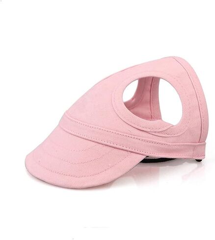 Dog Baseball Cap Pet Hats with Big Ear Holes, Adjustable Baseball Caps for Small Medium and Large Dogs, Comfortable Pet Sun Hat with Adjustable Strap for Dogs and Cats (Red, X-Large) in Saudi Arabia