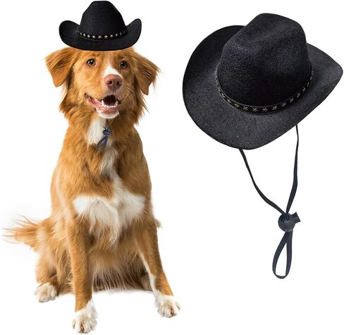 Dog Cowboy Hat Cat Cowboy Hat Pet Cowboy Costume Mini Cowboy Hat for Dogs Cat Holiday Halloween Pet Party Decoration (Beige, Small) in Saudi Arabia