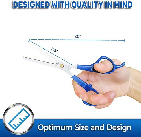 Pet Magasin Pet Thinning Shears - Professional Thinning Scissors with Toothed Blade in Saudi Arabia
