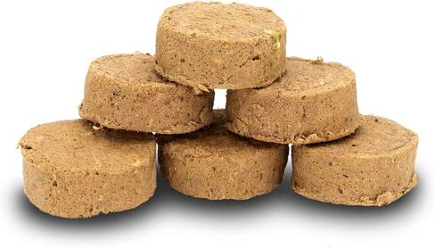 Smallbatch Pets نظام غذائي خام ممتاز مجفف بالتجميد للكلاب، عبوتان، وصفة البط، 14 أونصة في كل كيس (إجمالي 28 أونصة)، صنع في الولايات المتحدة الأمريكية، منتجات عضوية، لحم مرفوع بطريقة إنسانية، يرطب ويقدم الفطائر in Kuwait