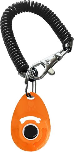 MODUS Pet Training Clicker for Dogs - Clicker with Adjustable Wrist Strap - Positive Reinforcement Clicker for Dogs, Cats, Puppies in Kuwait