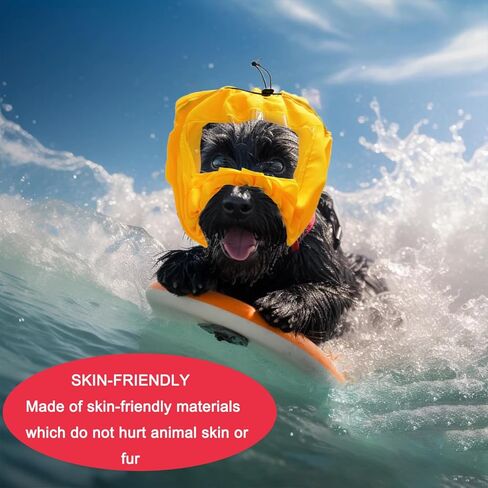 Adjustable Waterproof Dog Ear Protection Cap - Bath & Rain Hat with Headband - Fits Small Pets & Kittens in Saudi Arabia