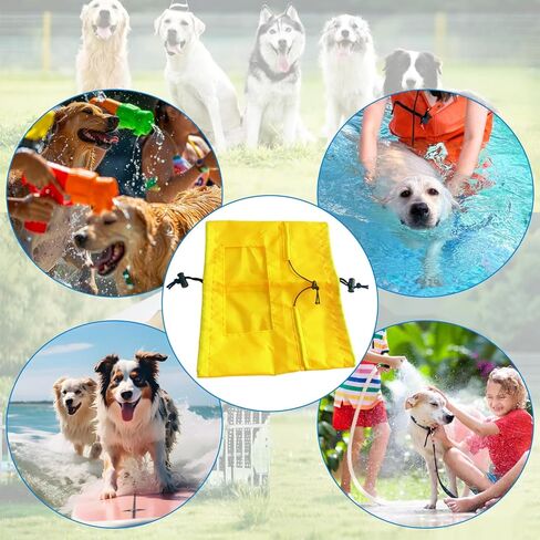 Adjustable Waterproof Dog Ear Protection Cap - Bath & Rain Hat with Headband - Fits Small Pets & Kittens in Saudi Arabia
