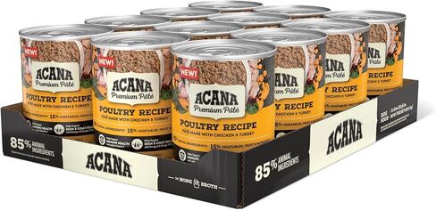 ACANA Premium Pate™ Wet Dog Food, Poultry Recipe, 12.8oz Can (Case of 12) in Saudi Arabia