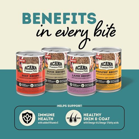 ACANA Premium Pate™ Wet Dog Food, Poultry Recipe, 12.8oz Can (Case of 12) in Saudi Arabia