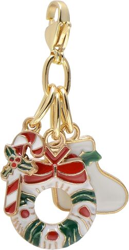 Dainty Christmas Gift Clasp Charms Santa Reindeer Christmas Tree in Saudi Arabia