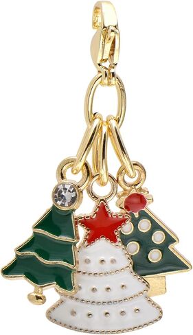 Dainty Christmas Gift Clasp Charms Santa Reindeer Christmas Tree in Saudi Arabia