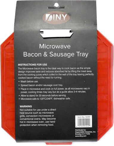 صينية لحم الخنزير المقدد والسجق في الميكروويف، خالية من مادة BPA، قم بطهيها وتقديمها in Kuwait
