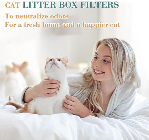 مجموعة من 12 مرشحات كربون من GIB متوافقة مع Litter-Robot 4، مرشحات بديلة لجميع نماذج Litter-Robot لامتصاص الروائح والتحكم في الرطوبة من الحيوانات الأليفة والحفاظ على المنزل منتعشًا in Kuwait