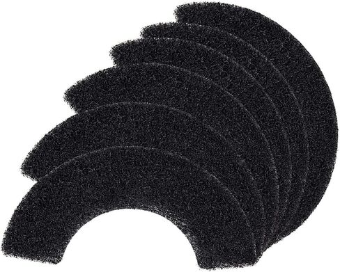 6 قطع من فلاتر الكربون المتوافقة مع Litter-Robot 4 مرشح صندوق القمامة لامتصاص الروائح والتحكم في الرطوبة من الحيوانات الأليفة والحفاظ على المنزل منتعشًا in Kuwait