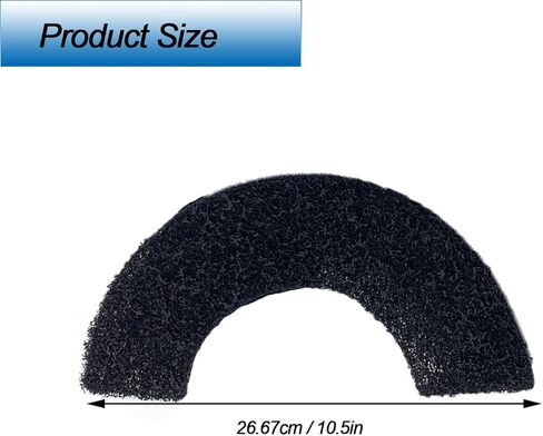 6 قطع من فلاتر الكربون المتوافقة مع Litter-Robot 4 مرشح صندوق القمامة لامتصاص الروائح والتحكم في الرطوبة من الحيوانات الأليفة والحفاظ على المنزل منتعشًا in Kuwait