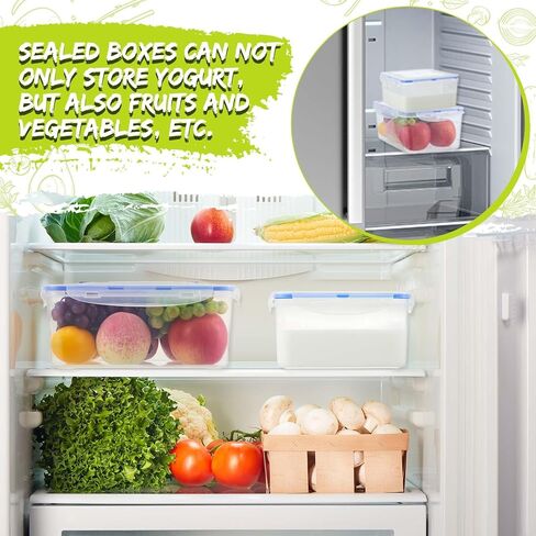 2.5 Gallon Flat Greek Yogurt Strainer Set Greek Yogurt Maker Greek Yogurt Maker with Fine Mesh Bag for Greek Yogurt, Soybean Milk, Kefir, Berries, Soup, Fruit Juice, Coffee in Kuwait