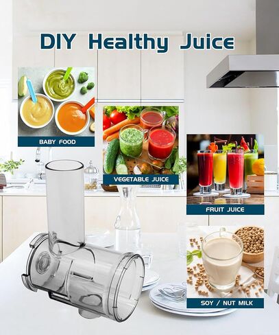 جزء بديل لجسم العصير متوافق مع عصارة المضغ العمودية أوميغا 8006,8003.8051.8061.8071,8081,8091، ملحقات عصارة المضغ البطيئة القابلة للغسل in Kuwait