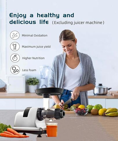 جزء بديل لجسم العصير متوافق مع عصارة المضغ العمودية أوميغا 8006,8003.8051.8061.8071,8081,8091، ملحقات عصارة المضغ البطيئة القابلة للغسل in Kuwait