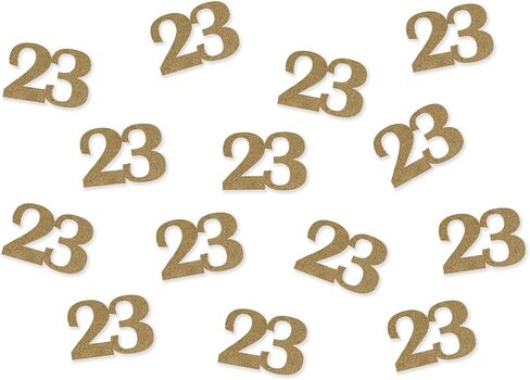 50th Birthday Confetti | 50 Age Confetti | Personalized Year Number Party Decorations, Party Favors, Glitter Gold 50 Years, Birthday Decor (50) in Saudi Arabia